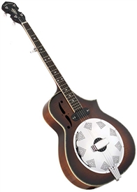 Gold Tone Dojo Deluxe 5-String Electric Resonator Banjo w/ Case